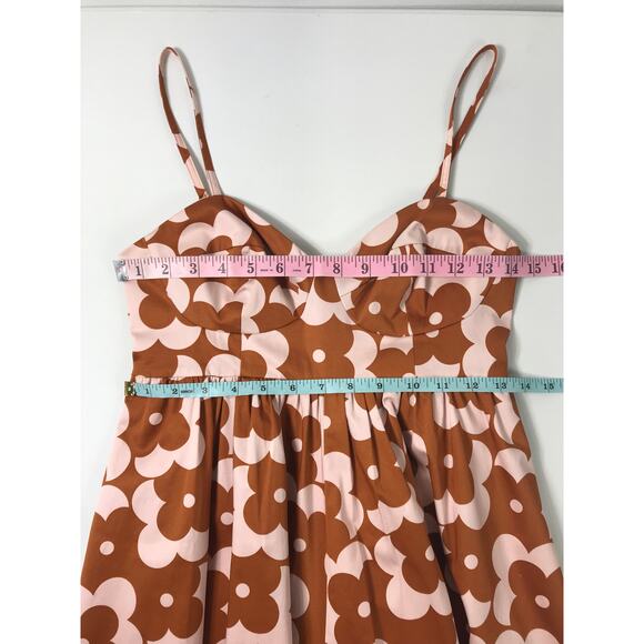 Hutch Petra Retro Flower Mod Jumper Romper Summer Spring Boho Anthropologie - Picture 10 of 13